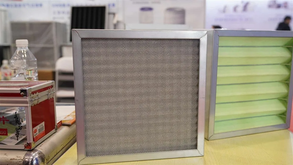 HVAC Filtreleri Düşük Dirençli Birincil Naylon Mesh Yıkanabilir Hava Filtresi