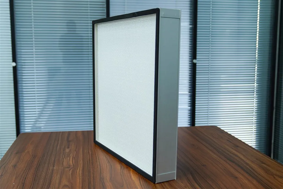 Isıya Dirençli Metal Mesh Muhafazalı Üretici Doğrudan Yüksek Verimli Hava Filtresi H14 Bölünmemiş FFU Yüksek Verimli Filtre