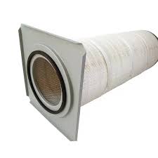 Antistatik Teknolojiye Sahip Premium Endüstriyel Polyester PTFE Toz Filtresi Kartuşu