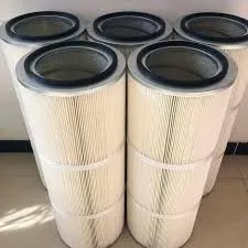 Premium Industrial Polyester PTFE Dust Filter Cartridge With Antistatic Technology
