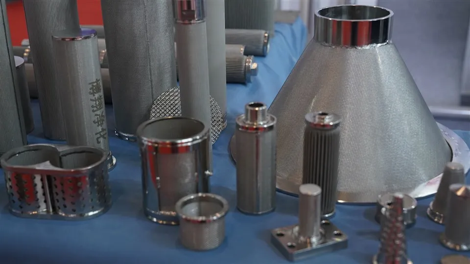 Sinterlenmiş Mesh Filtre Elemanı