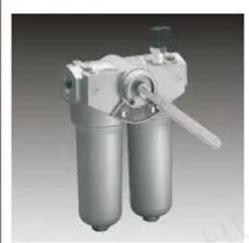 Çift Kartuşlu Düşük Basınçlı Boru Hattı Filtresi
