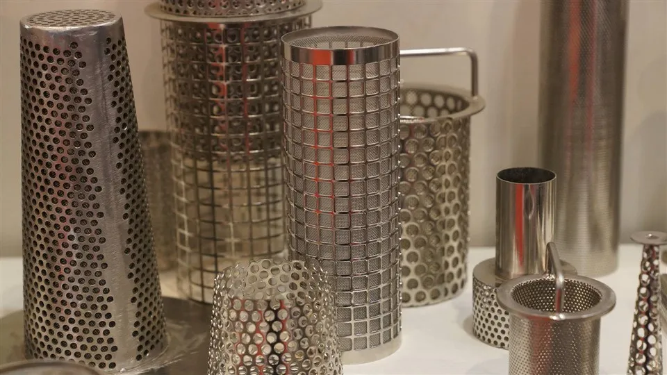 Delikli Plaka Kompozit Örgü Filtre Kartuşu